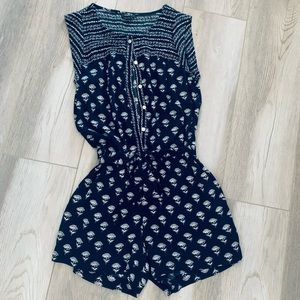 Ann Taylor Loft Romper XS Petite